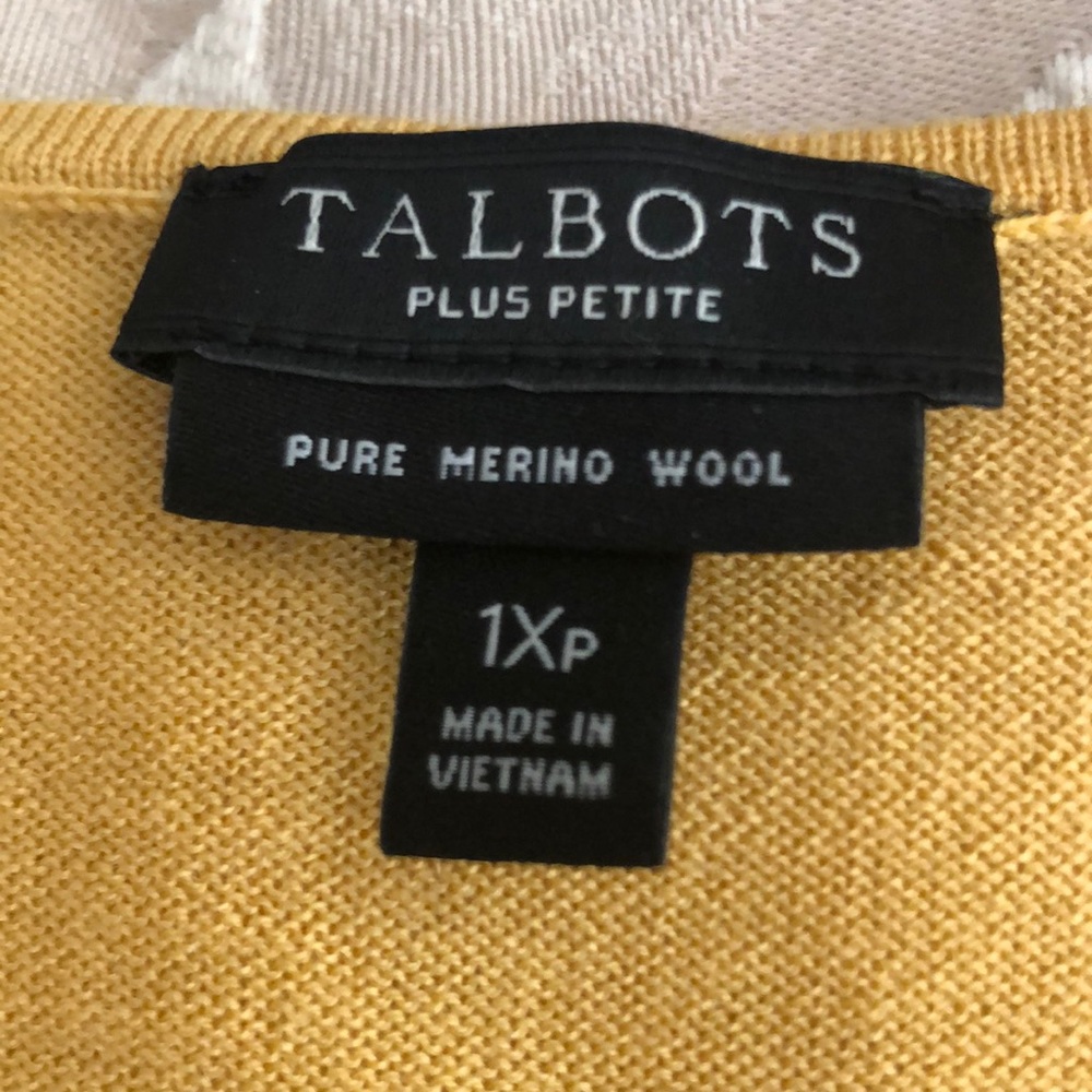 NWOT Talbots lightweight sweater it 1XP